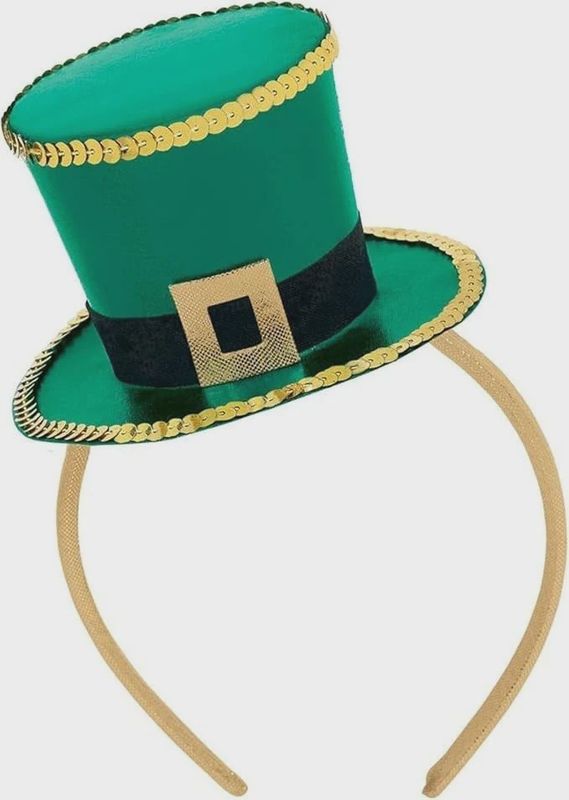 St. Patrick's Hat Headband