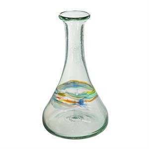 Wine Decanter Rainbow Swirl Glass