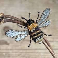 Humble Bee Brooch Pin