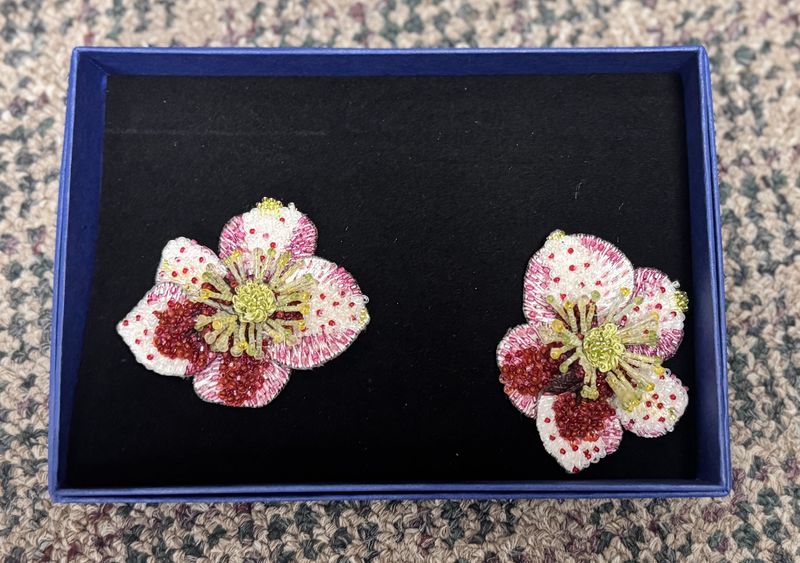 Lenten Rose Earrings