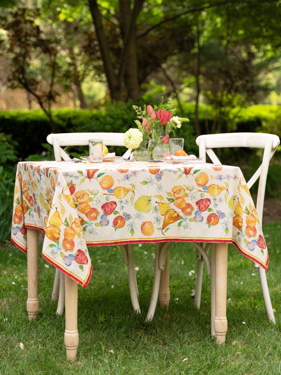 Bushel and Peck Tablecloth 53x53