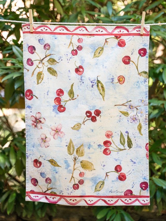 Cherry Cherry Tea Towel