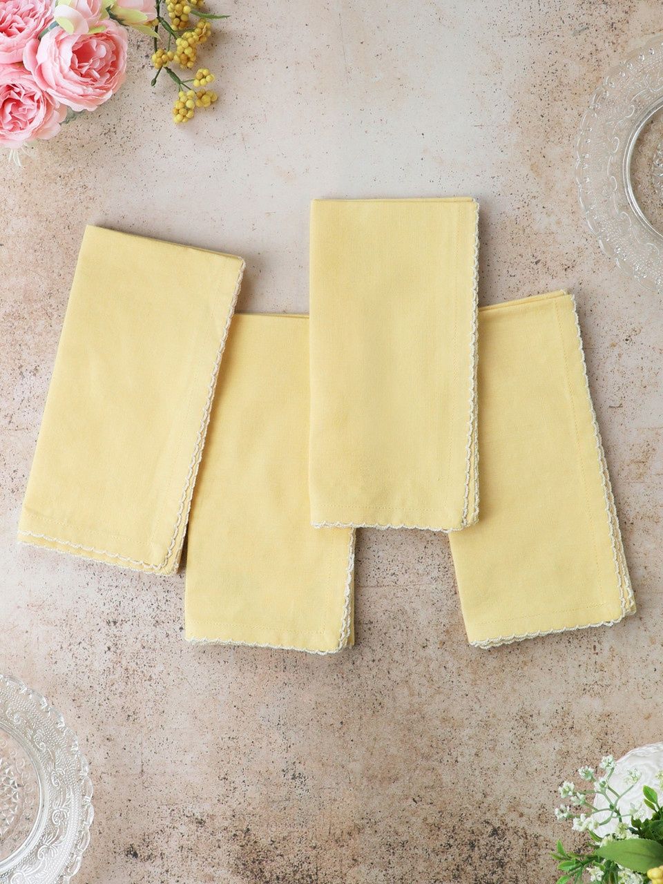 Yellow Cottage Napkins