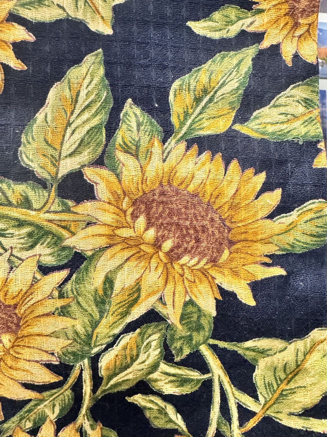 Floral and Fruit Assorted Waffle Tea Towel