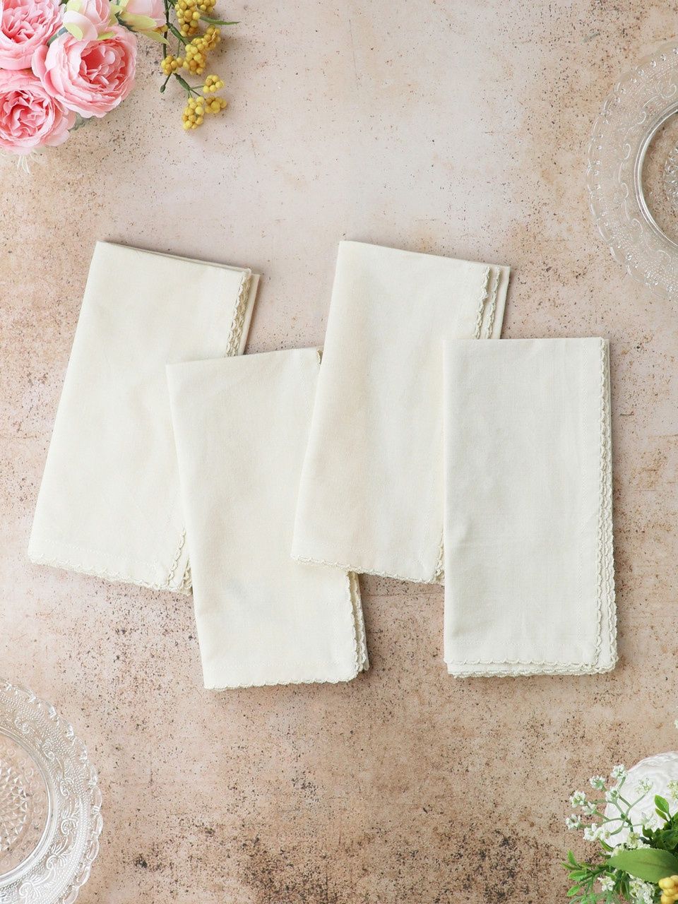 Ecru Cottage Napkins