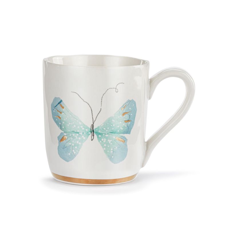 Baby Blue Butterfly Mug