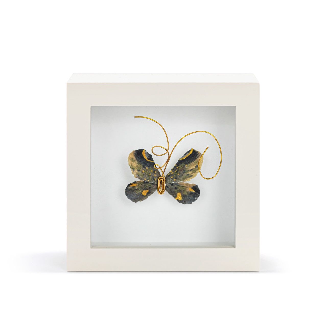 Black and Gold Butterfly Wall Art