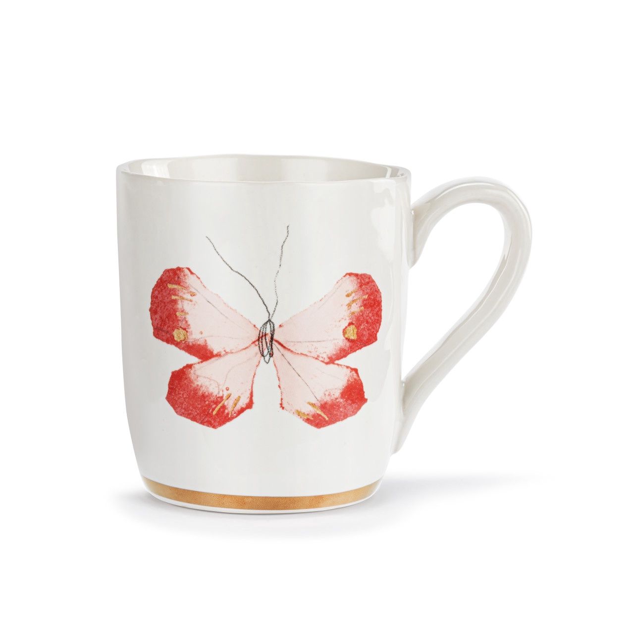 Coral Butterfly Mug