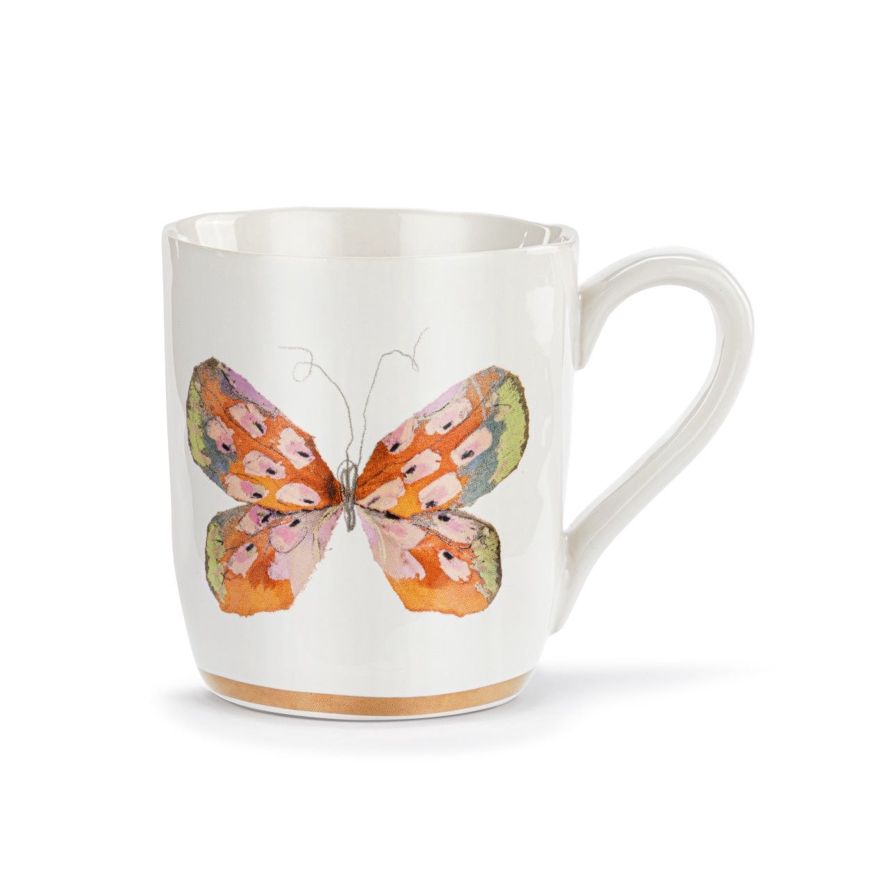 Orange Butterfly - Mug