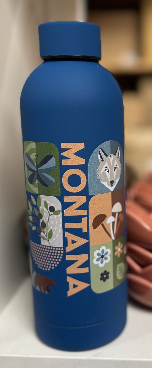 Montana Blue Soft Touch Water Bottle