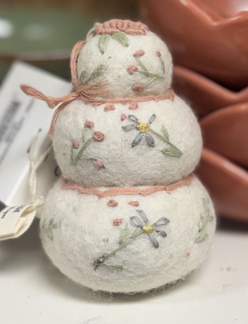 Wedding Cake Felted Ornament
