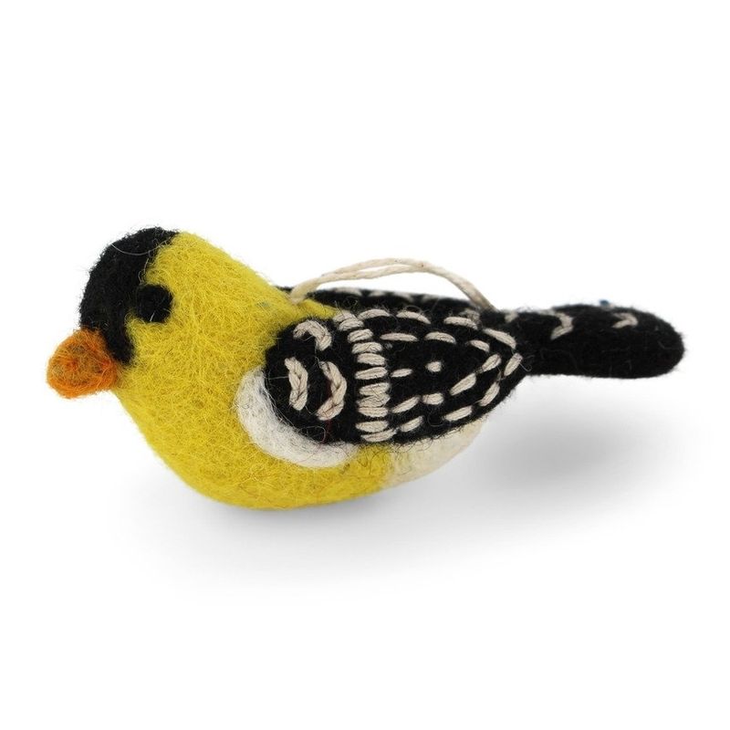 Goldfinch - Handmade Felted Ornament