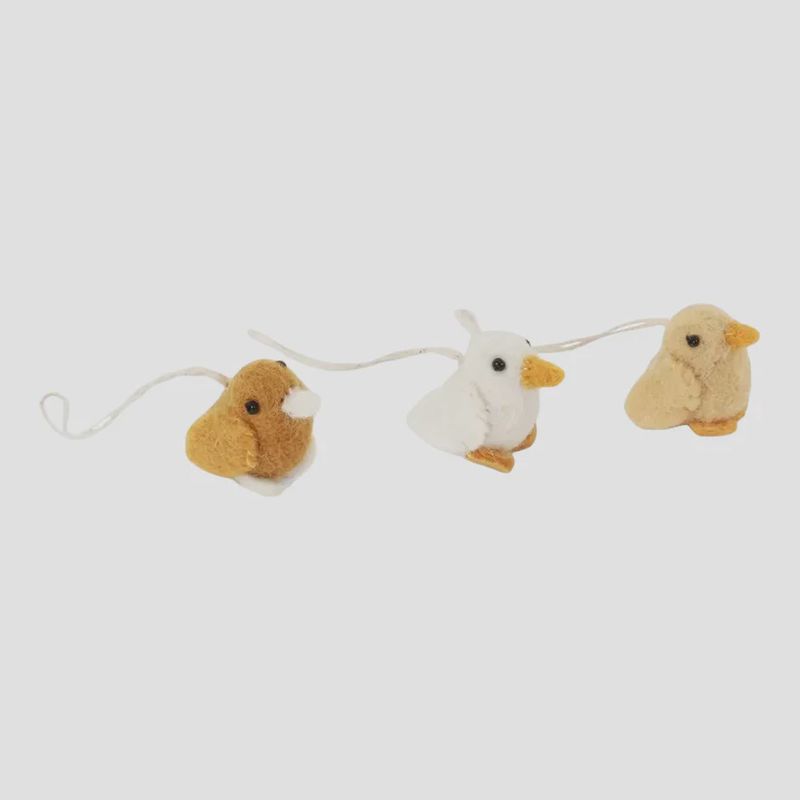 Itty Bitty Chick - Handmade Felted Ornament