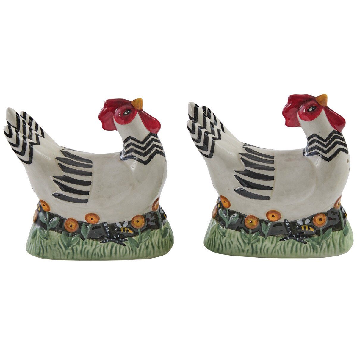 Hen Salt and Papper Shakers