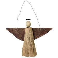 Wood Angel Ornament