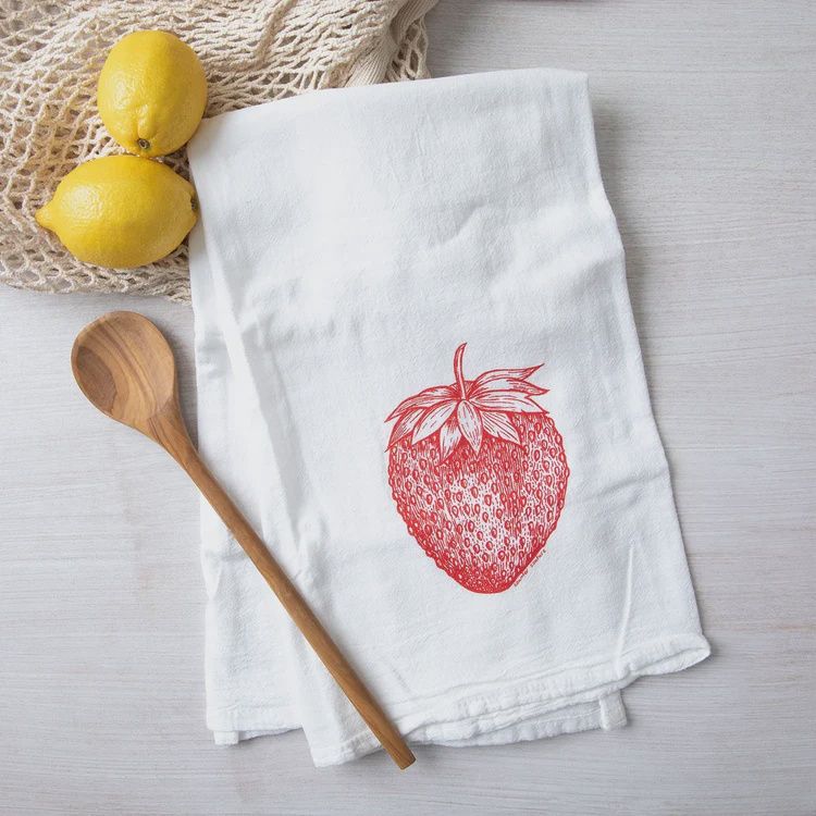 Strawberry Dishtowel