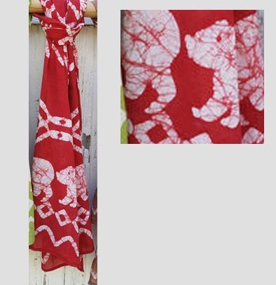 Cotton Bear Scarf