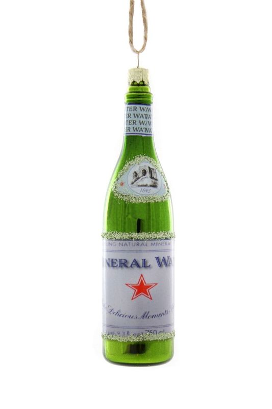 Mineral Water - Glass Ornament
