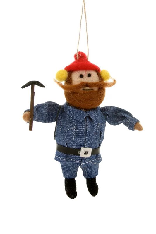 Lumberjack - Wool Ornament