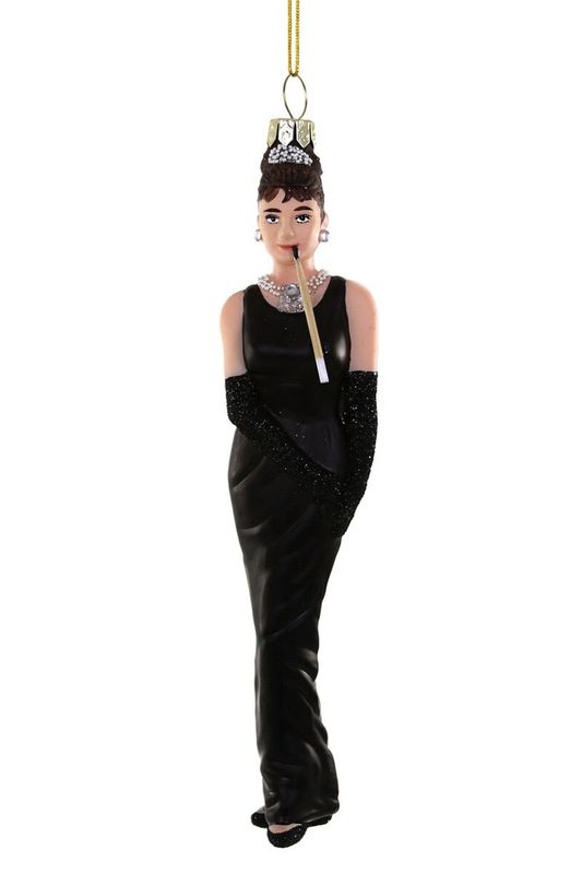 Audrey Hepburn - Glass Ornament