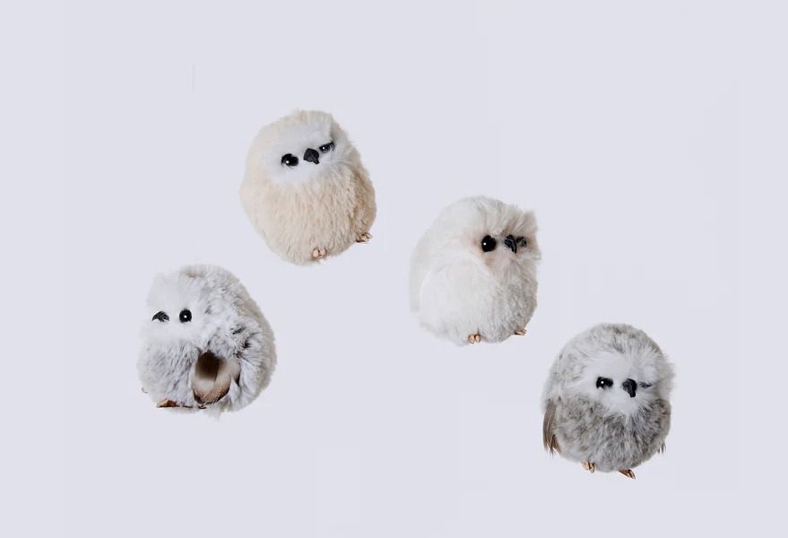 Fuzzy Owlet - Ornament