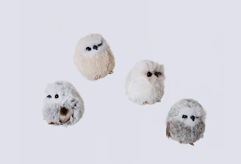 Fuzzy Owlet - Ornament