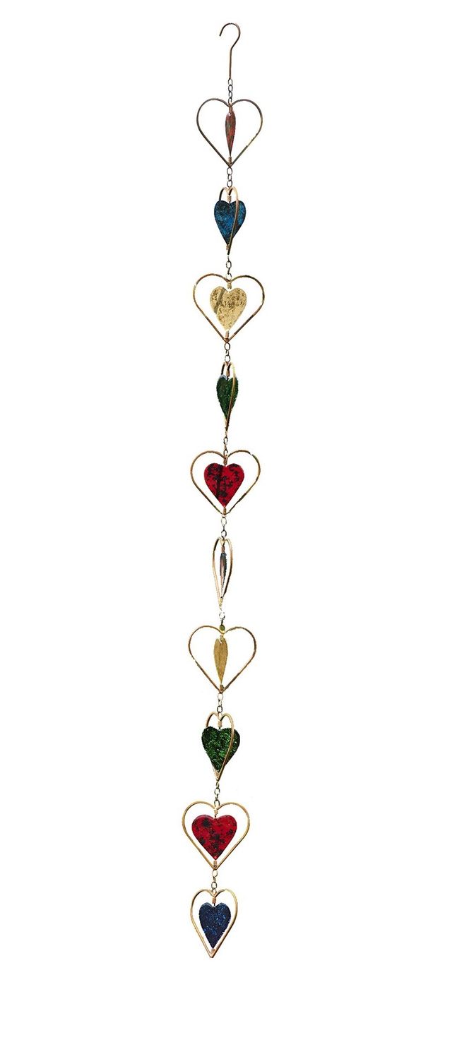 Long Heart Spinner - Metal
