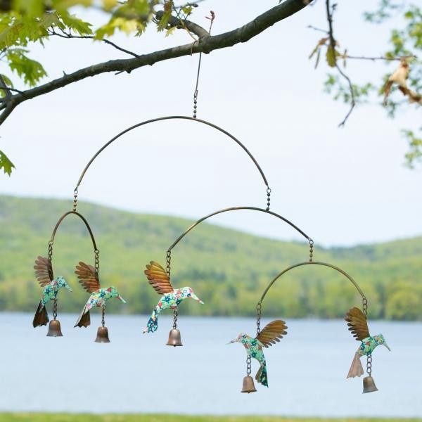 Floral Hummingbird Mobile