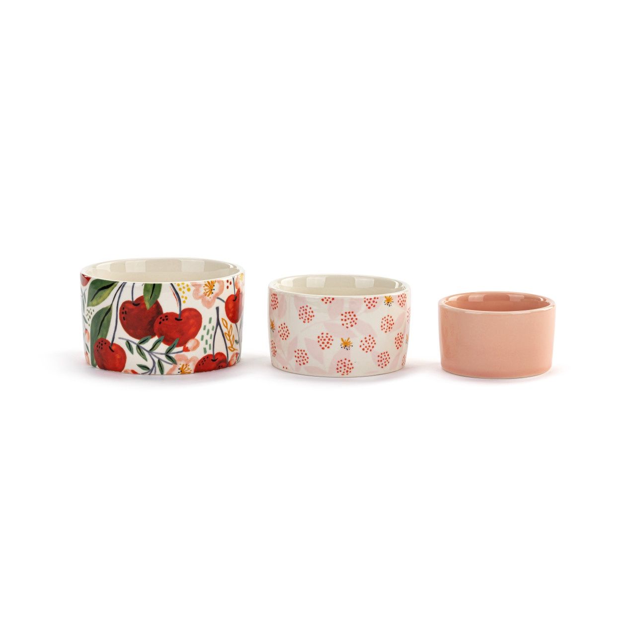 Cherry Nesting Prep Bowls