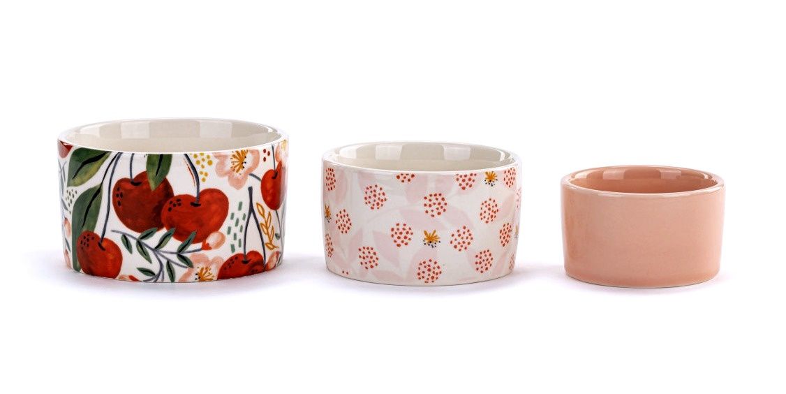 Mini Bowls for Your Charcuterie Board - Cherry Motif