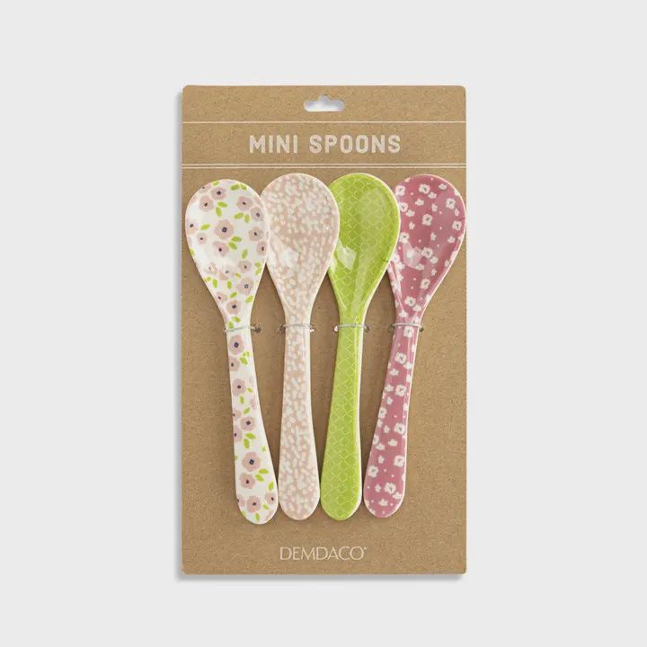 Set of 4 Pink Tones Spoons