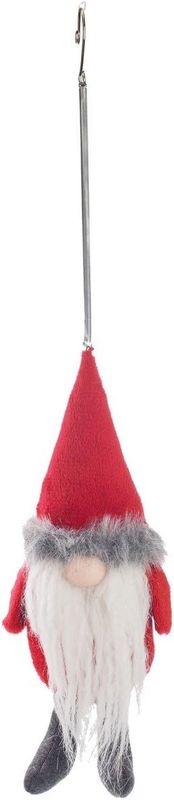 Jumping Red Gnome Ornament