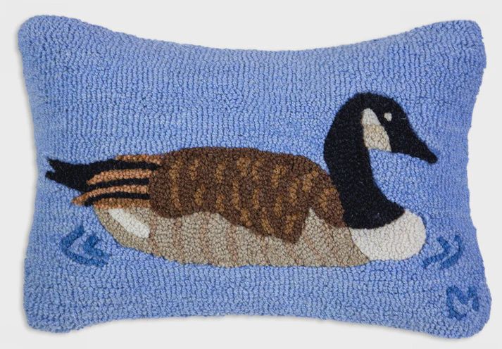 Canada Goose - Hooked Wool Pillow
