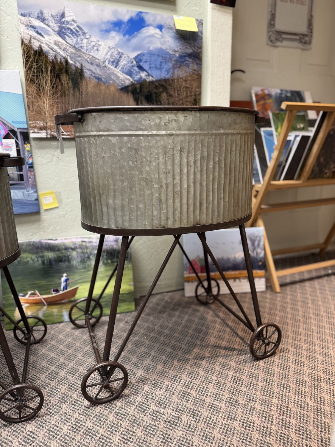 Large Tub On Wheels