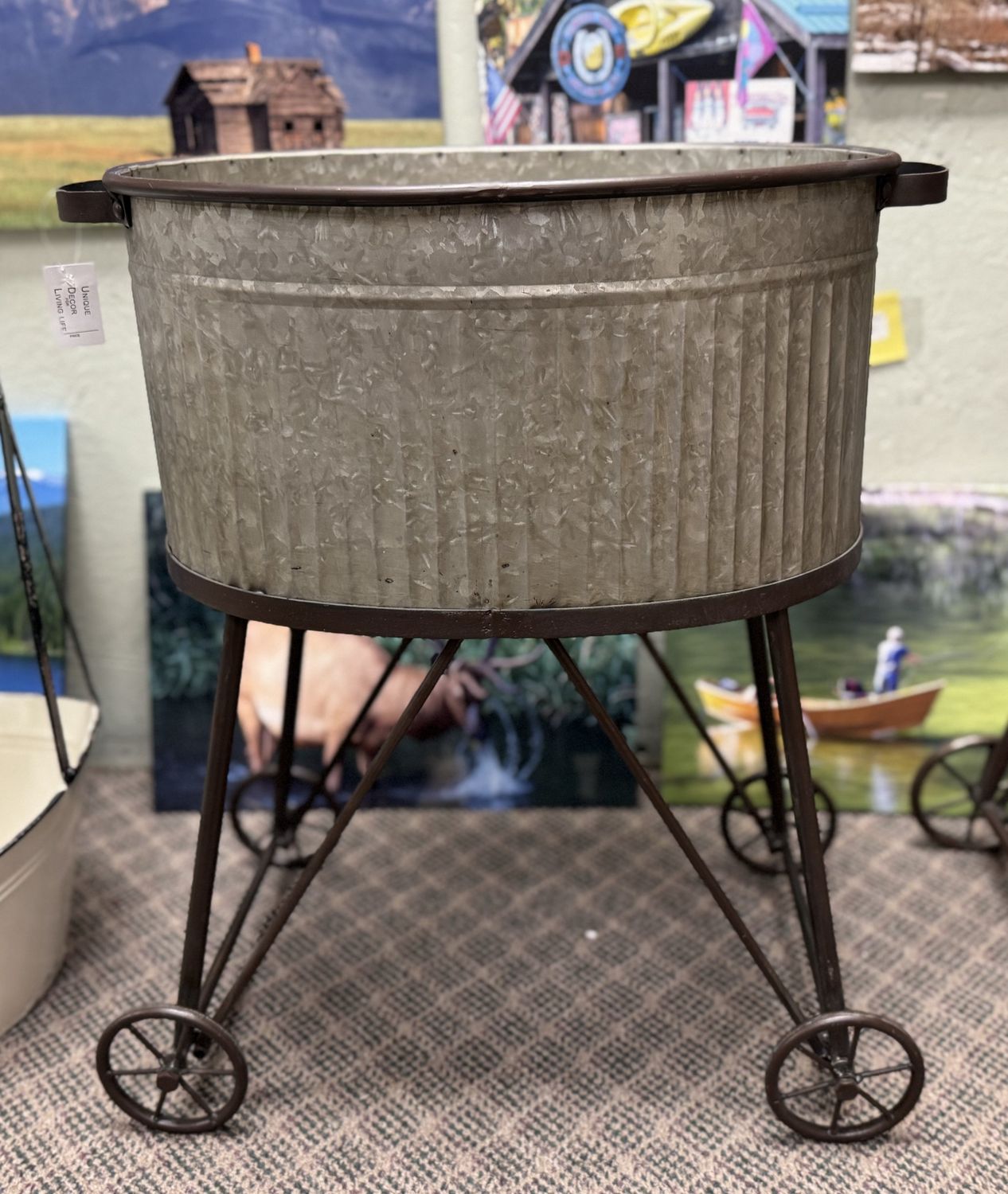 Small Tub On Wheels