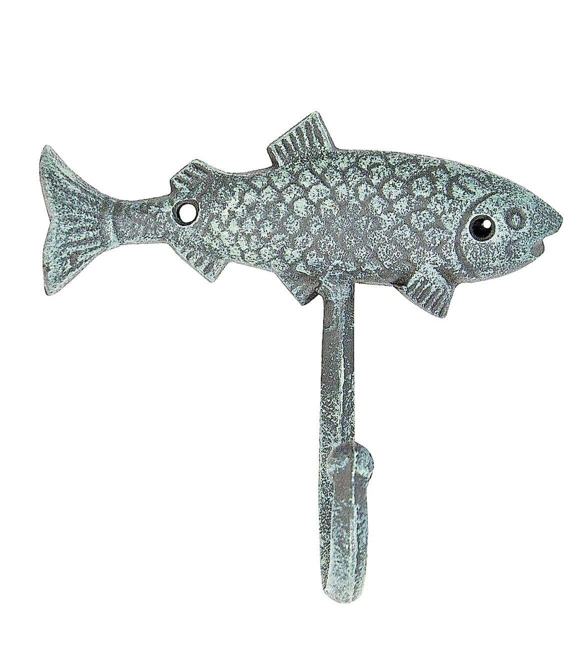 Cast Iron Fish Wall Hook