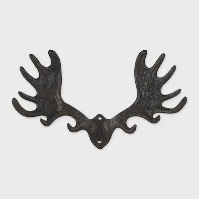 Cast Iron Moose Wall Rack