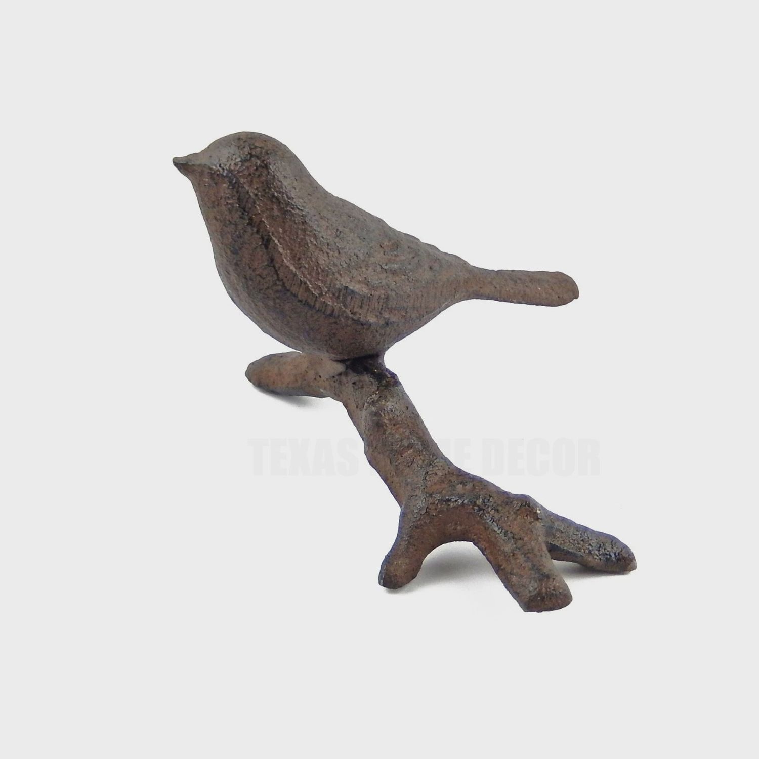 Cast Iron Bird on Branch