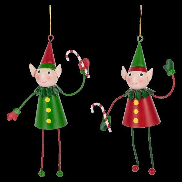 Vintage Elf Ornament