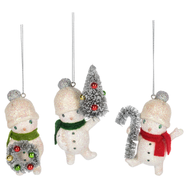 Playful Snowman Ornament