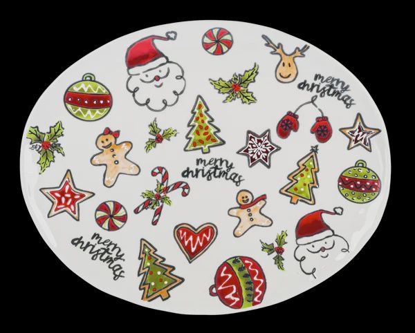 Merry Christmas Dolimite Platter
