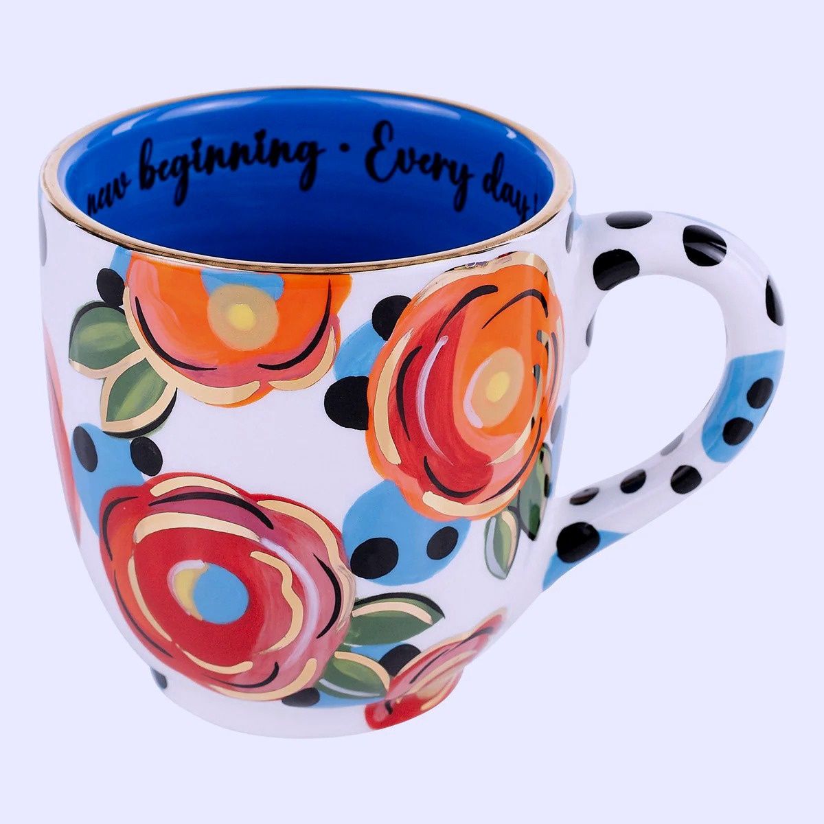 Bright Florals - Modern Mug