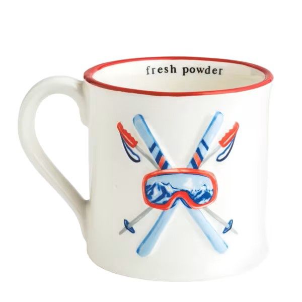 Fresh Powder Ski Mug