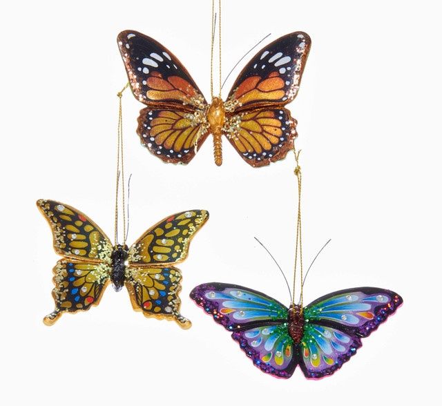 Vibrant Butterfly Ornament