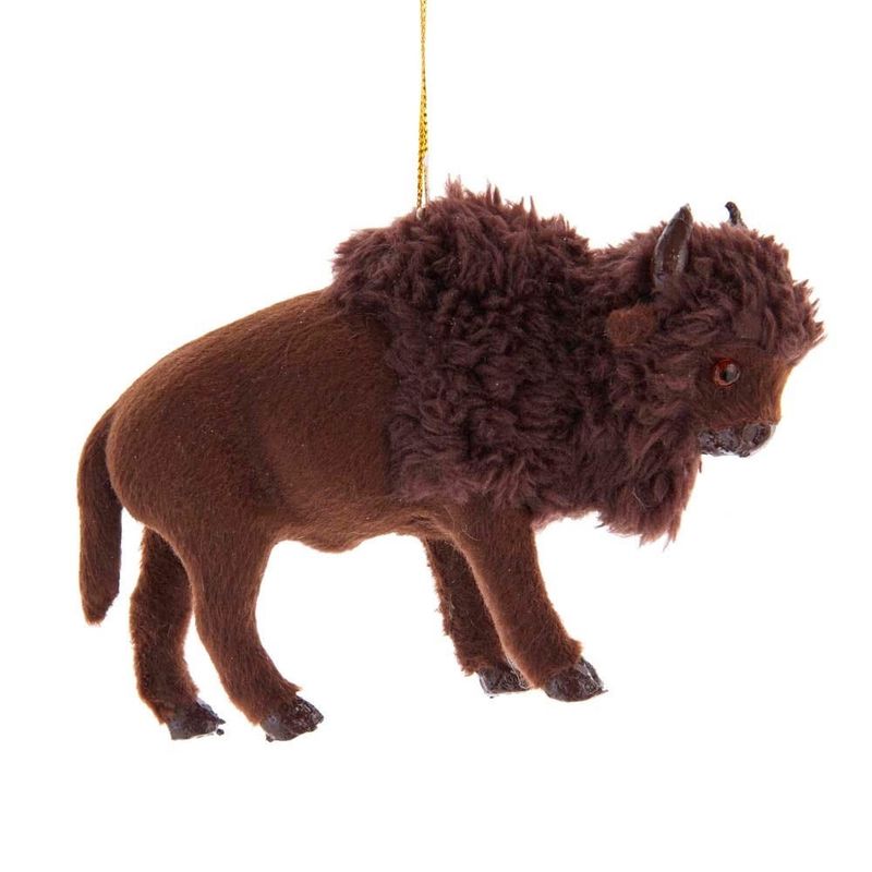 Brown Buffalo Ornament