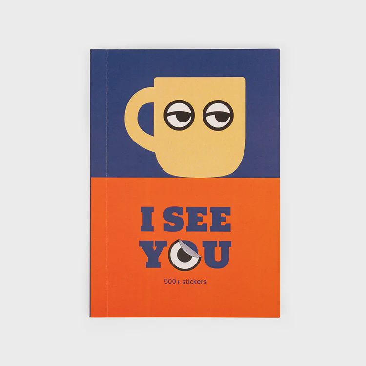 I See You- Eye Sticker Book