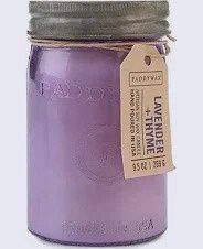Lavender/Thyme Candle in a  Relish Jar