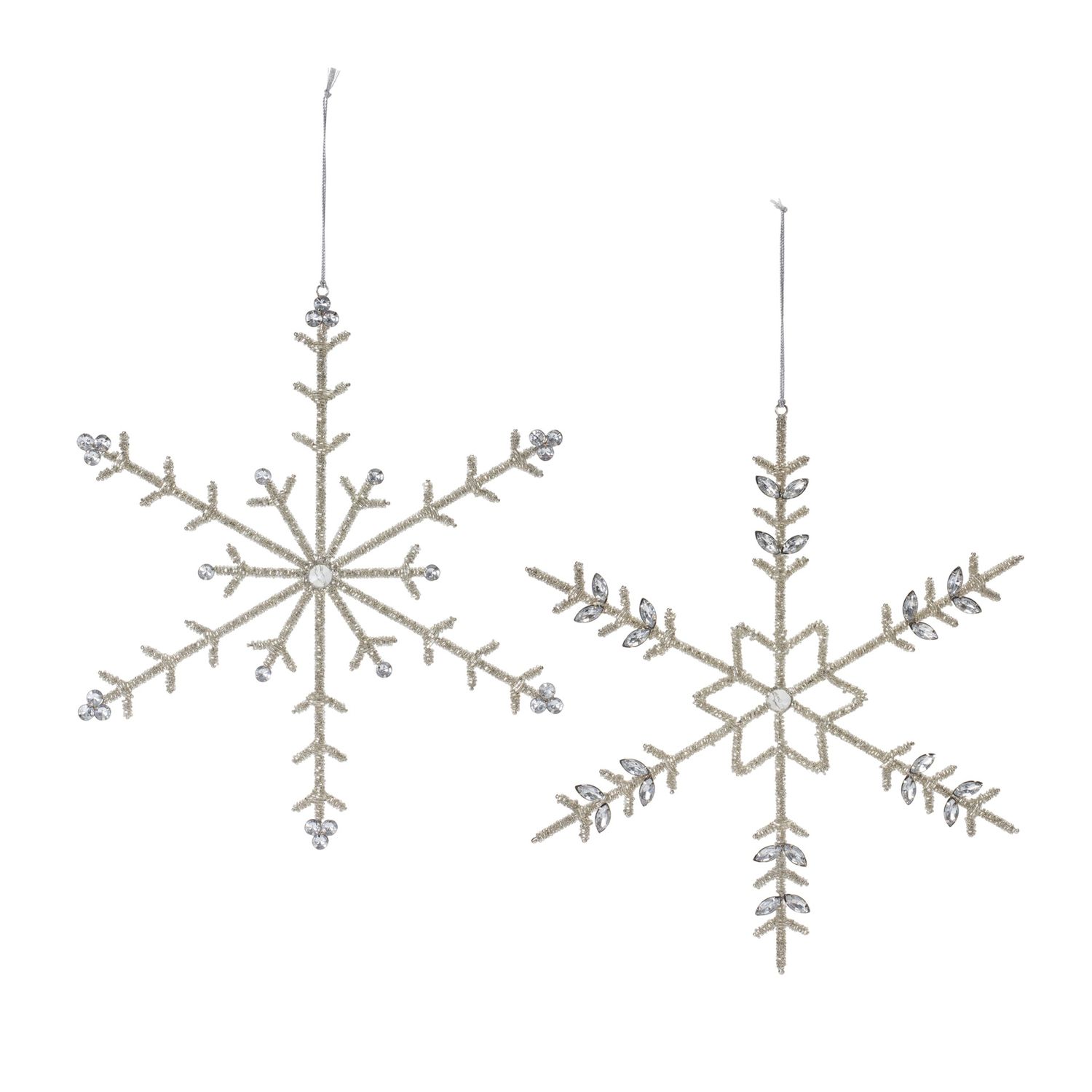 Large Snowflake - Twinkly Ornament
