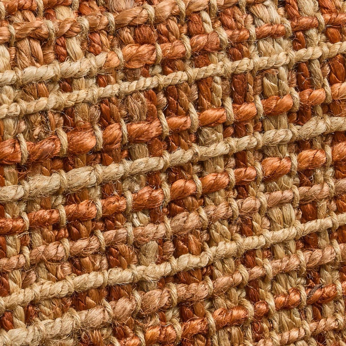 Kaleidoscope Jute Table Runner - Terra