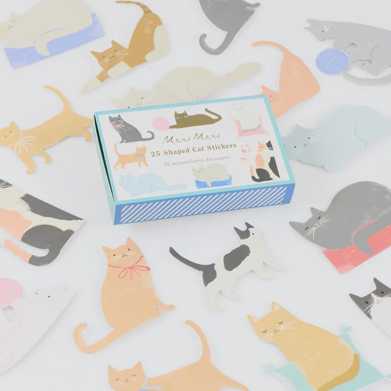 Kitty Cat Stickers - Party Giveaways